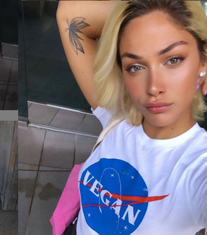 Vegan NASA t-shirt for women