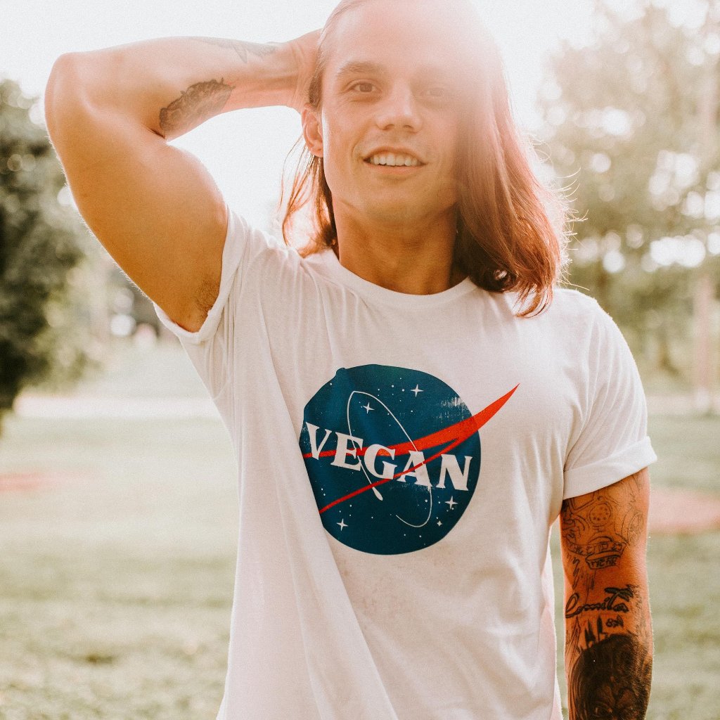 Vegan NASA t-shirt for men